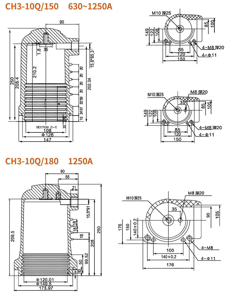 CH3 Series Contact Box